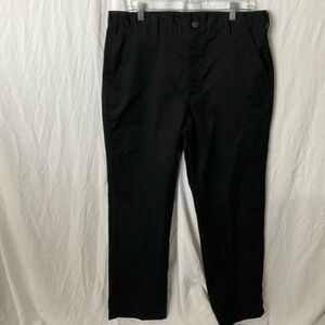 Carhartt: Black Blended Twill Pants- 36x34